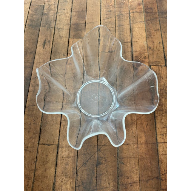1970 Acrylic Bowl in Abstract shape, by unknown artist. A decorative piece that is also functional for keeping jewelry or...