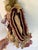 Here is a beautifully handcrafted Victorian-style Christmas stocking dating to the later part of the 20th century. Richly...
