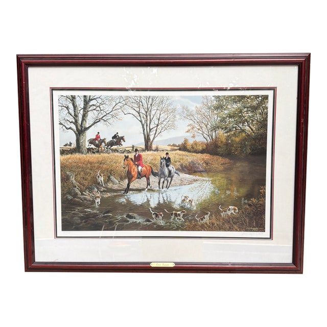 Persis Clayton Weirs Signed Limited Edition Print “Out Foxed” (68 of 950) For Sale