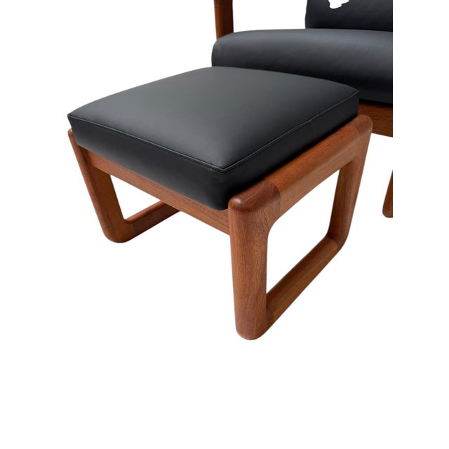 Mid-Century Modern Chairs and Stools by Johannes Andersen for Silkeborg, 1960s, Set of 3 For Sale - Image 9 of 18