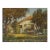 Early 20th Century Dutch Impressionist Summer Cottage With Chickens For Sale