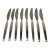 Vintage Mid-Century Danish Frigast & Raadvad "Savoy" Knives - Set of 8 For Sale