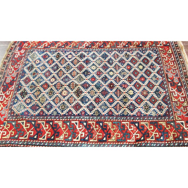 Antique Shirvan Caucasian Rug For Sale In Chicago - Image 6 of 9