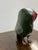 Green Sudha Hand-Painted Wooden Owl Figurine For Sale - Image 8 of 12