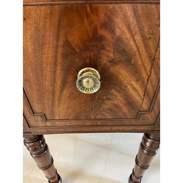 Wood Antique George III Mahogany Sideboard, 1800 For Sale - Image 7 of 15