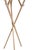 Architectural Designer Folding Coat Tree Rack Retailed by Stillfried N. Y. C. For Sale - Image 12 of 12