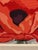 Vintage Poppy Needlepoint Matted and Framed For Sale - Image 4 of 12
