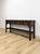 Mid 20th Century Vintage Console Table Harden Traditional Brass Pulls Hall Entry Table Sofa Table For Sale - Image 5 of 14