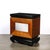 Mid-Century Modern Mid-Century Modernist Shadowbox Mirrored Front Walnut & Black Lacquer End Table For Sale - Image 3 of 15