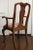 Vintage Queen Anne Style Mahogany Dining Chairs- Set of 8 For Sale - Image 4 of 12