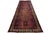 Vintage Handmade Heriz wool runner, this rug has a red field and multicolor accents all over the tribal pattern. This rug...