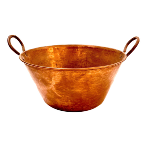 French Copper Jam Pot
