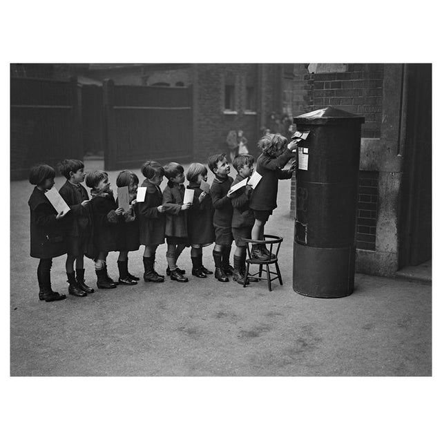 'Post Queue' Unframed Archival Pigment Print For Sale