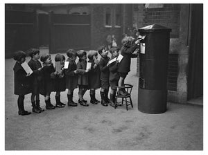'Post Queue' Unframed Archival Pigment Print