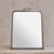 A 1940s French Art Deco vanity mirror, sourced in the South of France. The mirror rests within a silver-plated geometric...