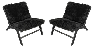 Lounge Chairs attributed to Olivier Schrijver, 20th Century, Set of 2