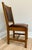 Stickley American-made Mission Oak Collection, Leather Back Cottage Chair "Originally introduced in 1910, the sturdy...