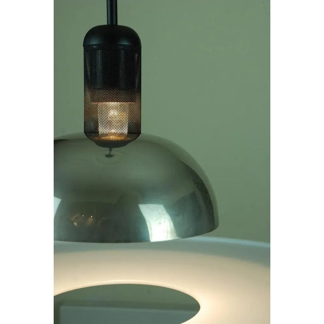 Vintage Frisbi 850 Pendant Lamp by Achille Castiglioni for Flos, 1980s For Sale - Image 9 of 12