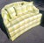 EJ Victor Pair of Ej Victor Silk Upholstered Loveseats For Sale - Image 4 of 11