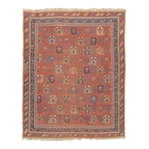 Late 18th Century Antique Persian Afshar Rug 4'2'' x 5'1''