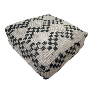 Moroccan Floor Cushion Pouf Cover For Sale