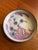 Japanese Vintage Japanese Ware Hand Painted Porcelain and Brass Bowl For Sale - Image 3 of 7