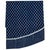 Contemporary Nagina Round Tablecloth, 90-inch - Indigo For Sale - Image 3 of 3