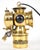 Antique Converted c.m. Hall Carbide Bicycle Lamp For Sale - Image 6 of 10