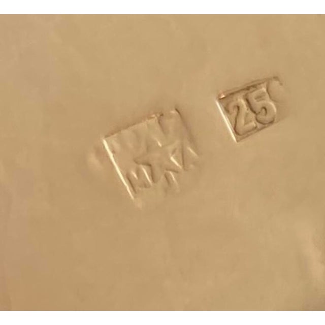 Early 20th Century European Silver-Plated Five-Piece Tea & Coffee Service on Ornate Serving Tray For Sale - Image 12 of 15