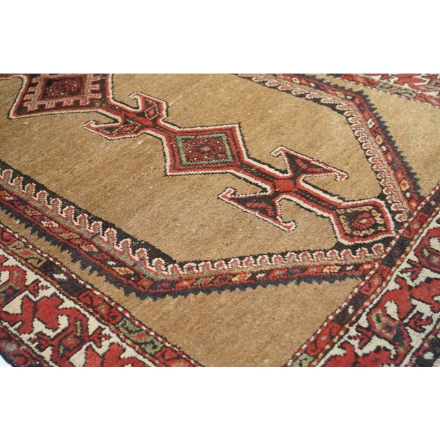 Antique Sarab Rug 3'7'' X 6'8'' For Sale - Image 4 of 9