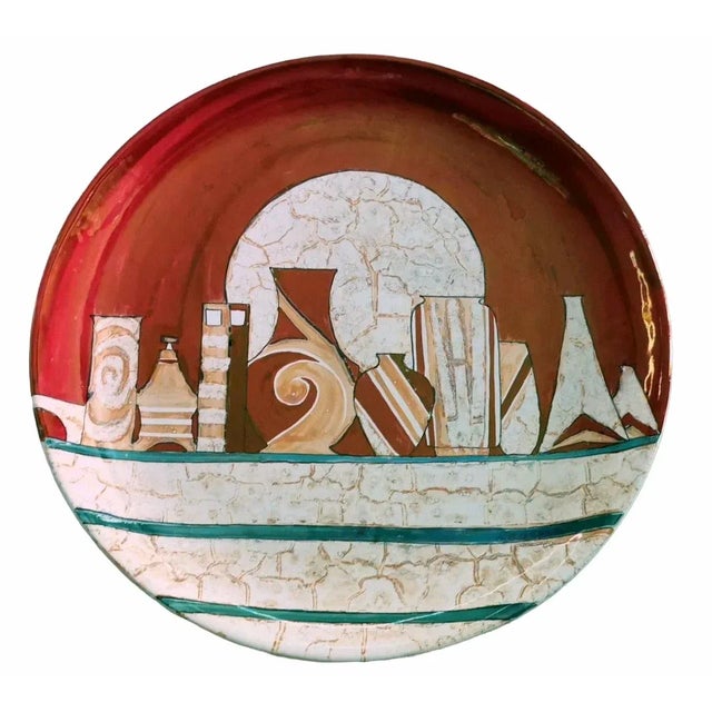 Vintage Swiss Plate by "Costa Ceramiche D'Arte" For Sale - Image 13 of 13