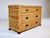 A fabulous old South Florida Coastal braided wicker chest of three drawers, with solid wood frame and substantially thick...