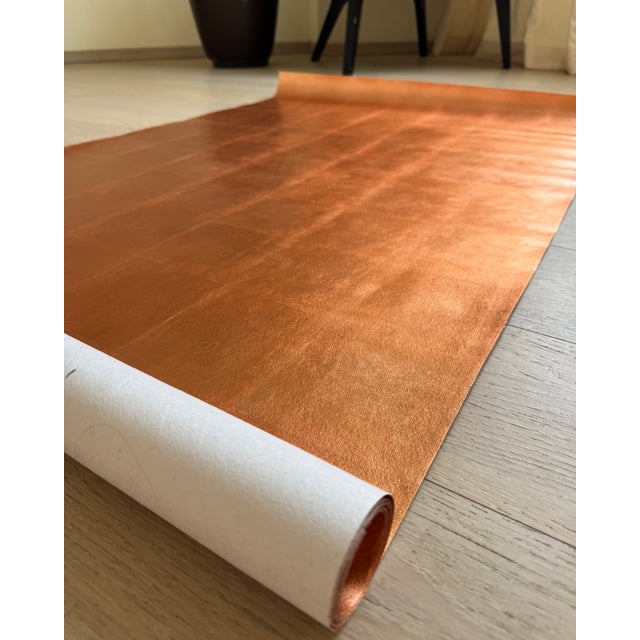 Send us a photo in chat and receive a free preview in your room. Handcrafted using genuine copper leaf rather than a...