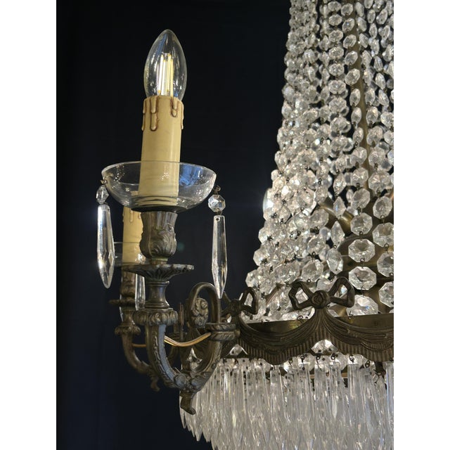 Bronze Hot Air Balloon Chandelier, 1800s For Sale - Image 6 of 7