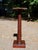 Art Nouveau Antique Art Nouveau Mahogany Pedestal Plant Bust Stand For Sale - Image 3 of 18