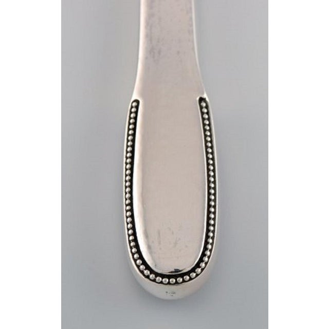 Number 14 Sharpening Steel in Hammered Silver by Evald Nielsen For Sale - Image 3 of 5