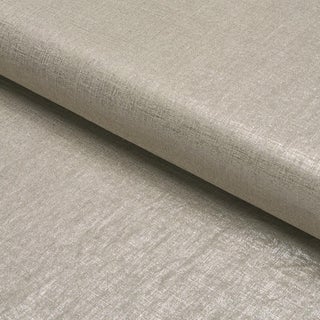 Schumacher Midnight Glow Fabric In Lustrous Metal For Sale