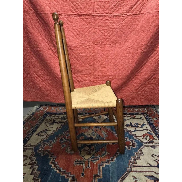 American 1960s Ladderback Chair For Sale - Image 3 of 3