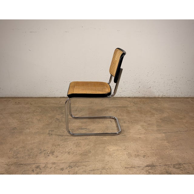 Thonet S32 V Cantilever Chair by Marcel Breuer for Thonet, Set of 3 For Sale - Image 4 of 14