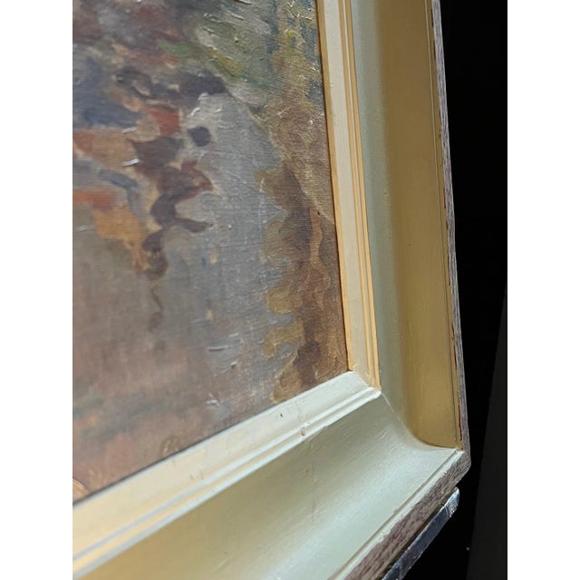 Roger Paul Froidevaux, Back View of Notre-Dame, 1936, Canvas Painting For Sale - Image 9 of 13