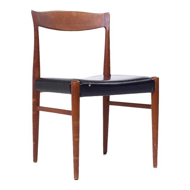 Arne Hovmand Olsen Mid Century Danish Teak Dining Chair For Sale