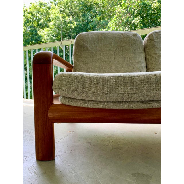 Mid-Century Danish Teak Sofa from Dyrlund, 1970s For Sale - Image 9 of 18