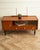 This unique Mid-Century Modern style TV unit was made in Vilnius, Lithuania 1965s. The surface is covered with natural...
