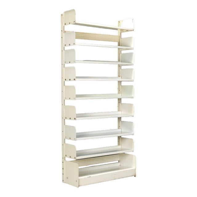 Vintage Bookcase in Metal, 1970s For Sale