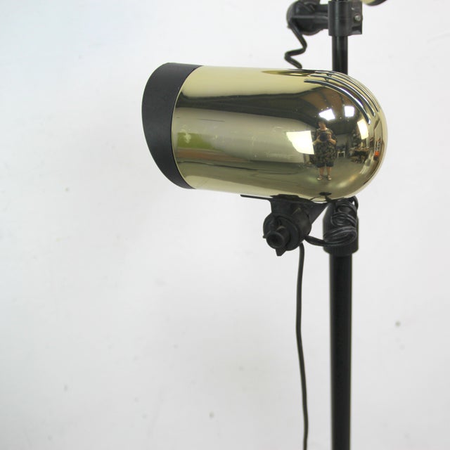 Metal Vintage Floor Lamp by Fase, 1980s For Sale - Image 7 of 8