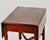 Kindel Furniture 1980s Kindel Mahogany Drop Leaf Side Table / Federal Style Pembroke End Table With Drawer For Sale - Image 4 of 9