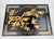 Chinoiserie Vintage Black Lacquer Chinoiserie Side Table With Gilt Birds and Floral Motifs For Sale - Image 3 of 13