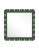 Contemporary Fleur Home Audubon Bamboo Sticks Square Mirror in Duck Green, 50.5x50.5 For Sale - Image 3 of 3