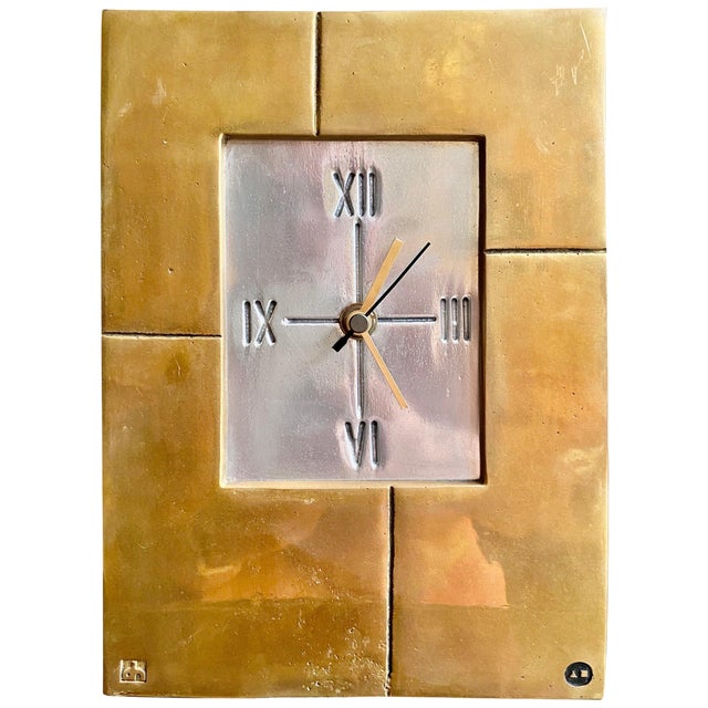 Large Model Table Clock from David Marshall, Spain, 1960s For Sale