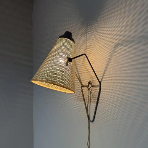 Perfolux Wall Lamp by Hiemstra & Evenblij, 1952 For Sale - Image 4 of 11